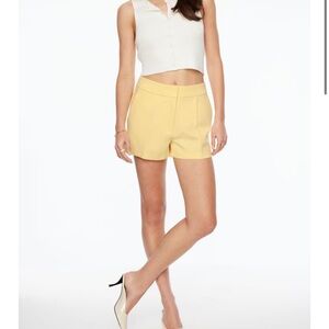 Yellow Women's Shorts